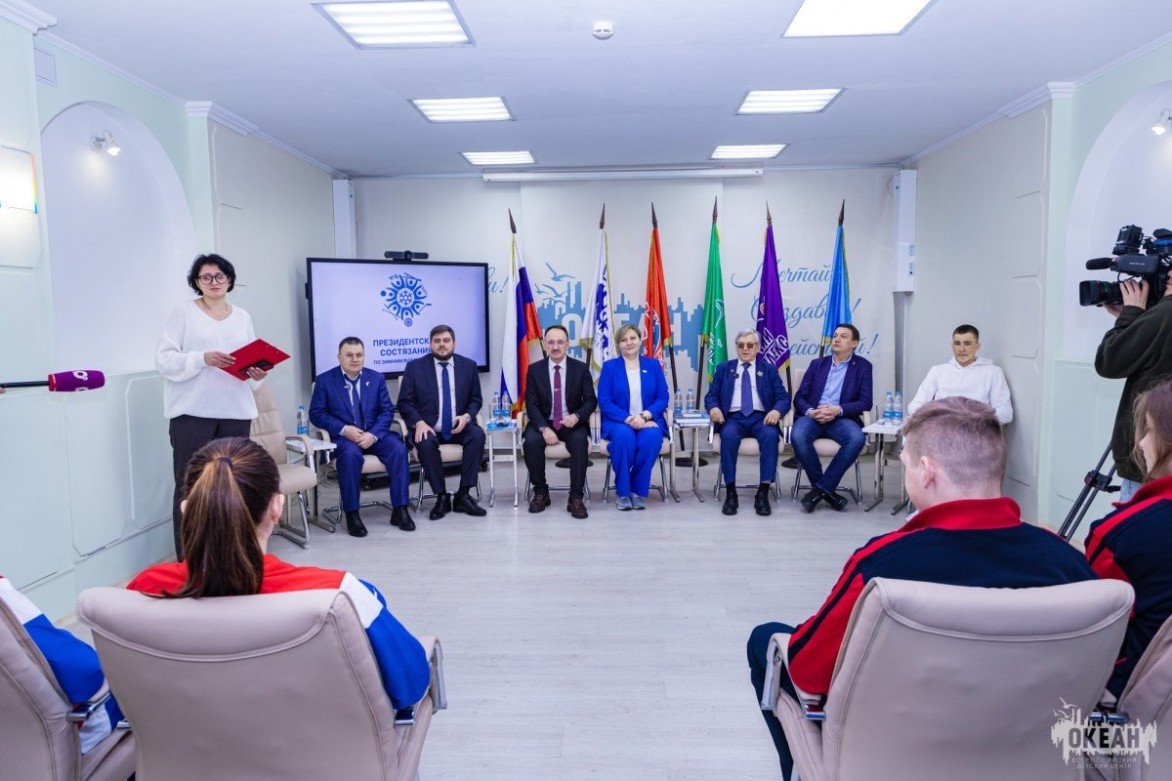 В рамках «Президентских состязаний» состоялась пресс-конференция