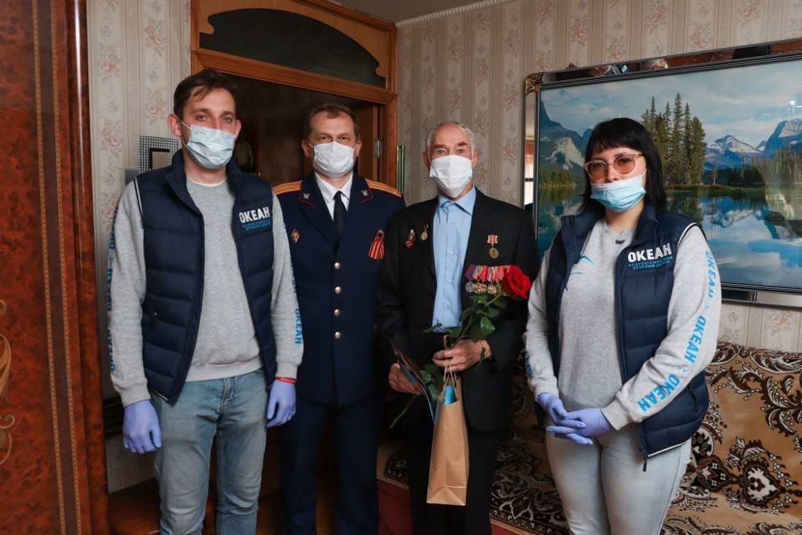 «Вместе к Победе» – патриотическое мероприятие ВДЦ «Океан» и сотрудников следственного управления СК РФ по Приморскому краю