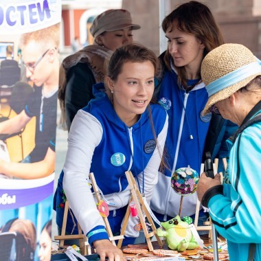 Выезд педагогов ВДЦ «Океан» на благотворительную акцию «День доброго мороженого»