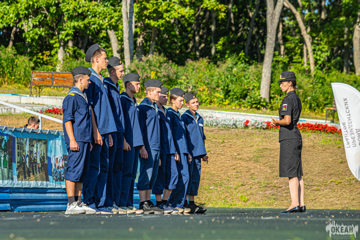 Для юных моряков ВДЦ «Океан» прошёл первый этап соревнований по морскому многоборью и прикладным видам